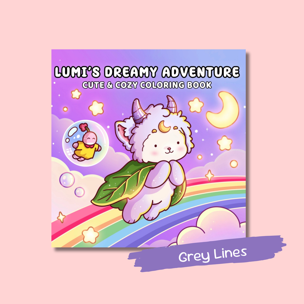 Lumi's Dreamy Adventure - Grey Lines