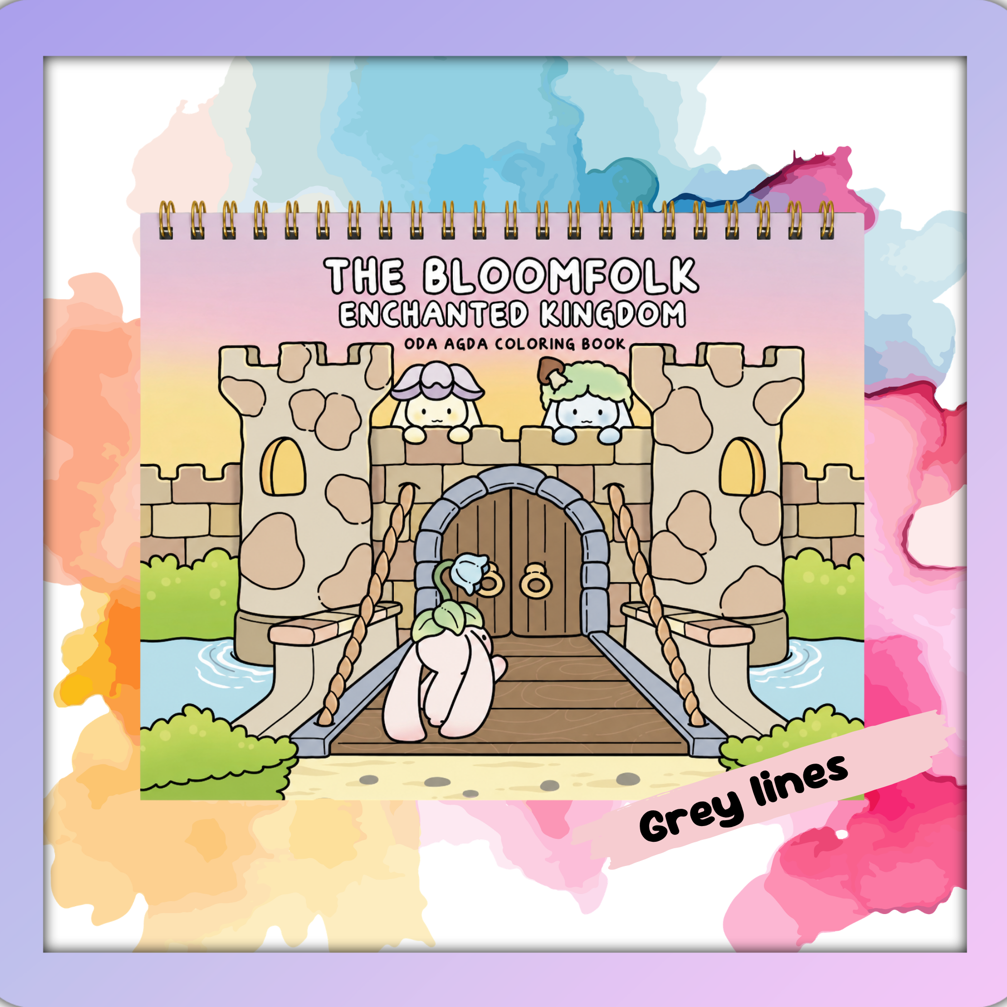 The Bloomfolk Enchanted Kingdom - Grey lines