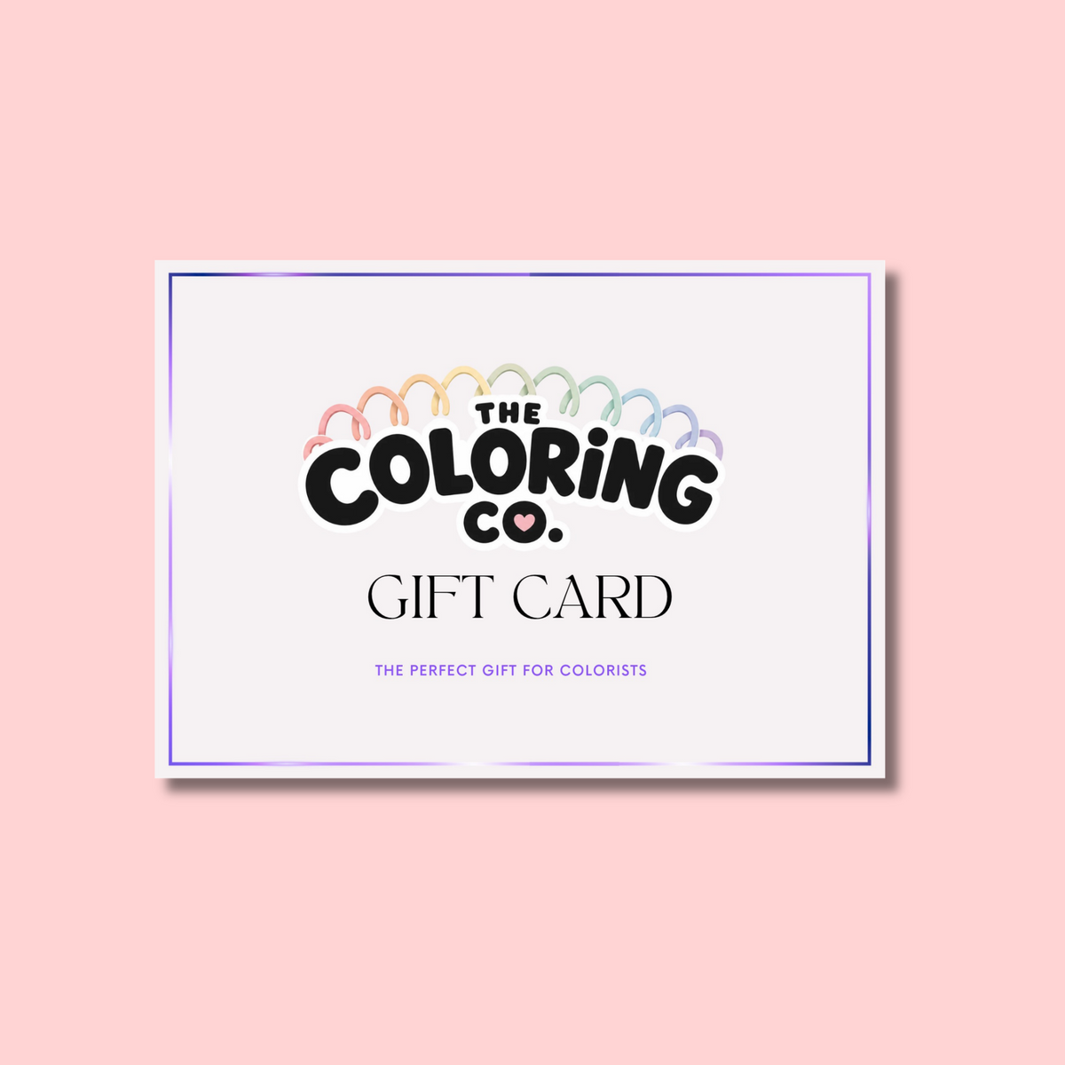 Gift card - The Coloring Co